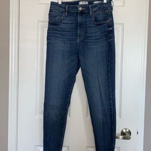 GUESS High Waisted Skinny Jeans